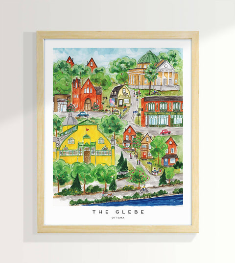 Ottawa's The Glebe Print