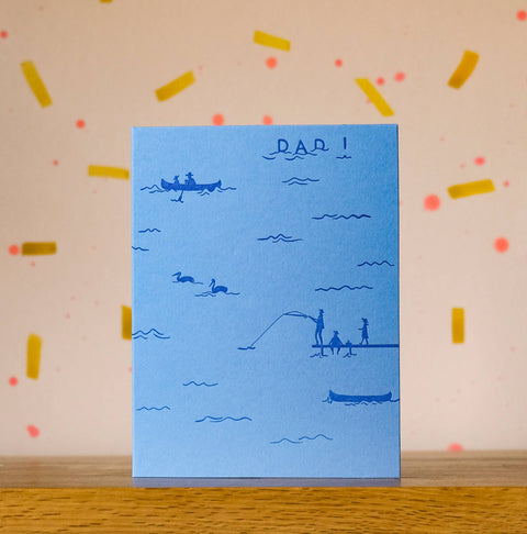 Fishing Dad Card