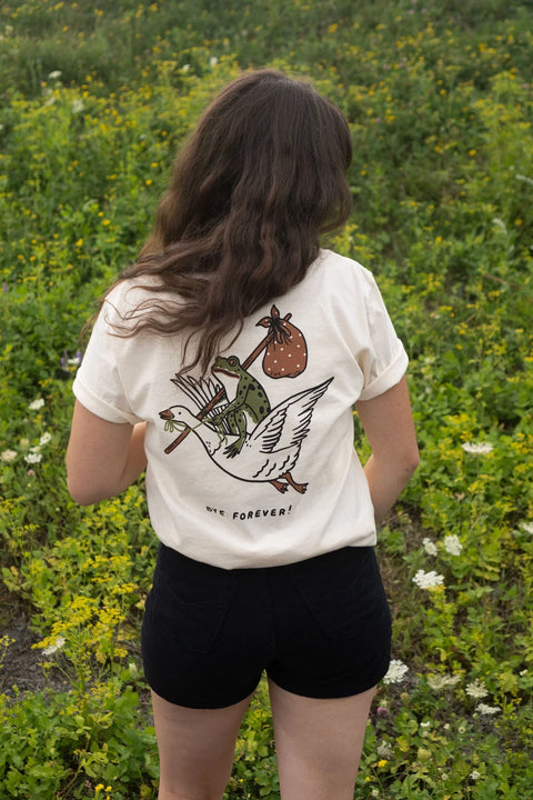 Bye Forever (Goose Ride) Front & Back Tee