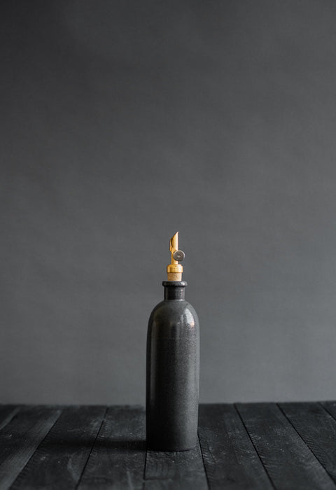 Glazed Ceramic Oil Dispenser