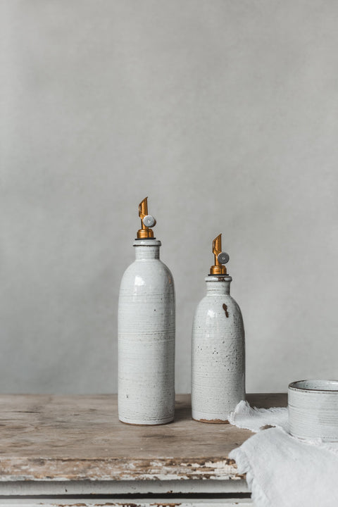 Glazed Ceramic Oil Dispenser