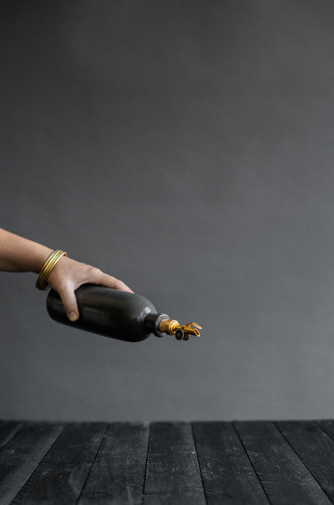 Glazed Ceramic Oil Dispenser