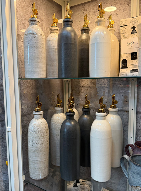 Glazed Ceramic Oil Dispenser