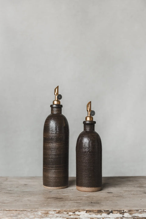 Glazed Ceramic Oil Dispenser
