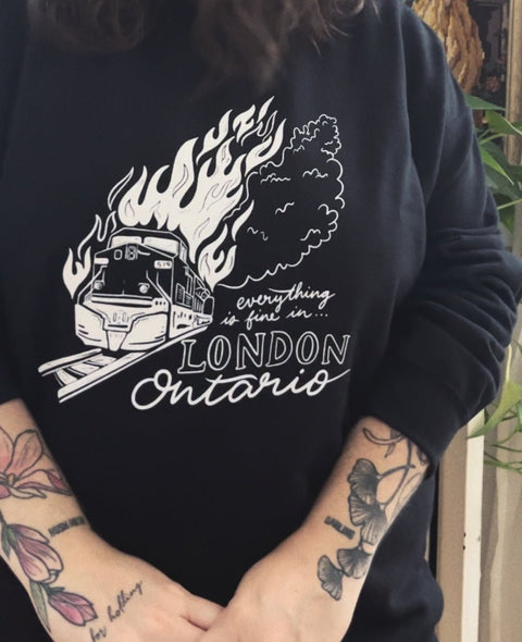 Everything Is Fine Crewneck