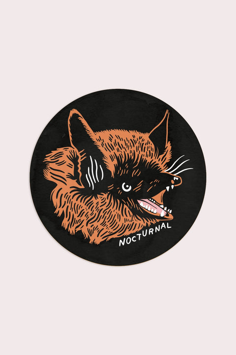 Nocturnal Sticker