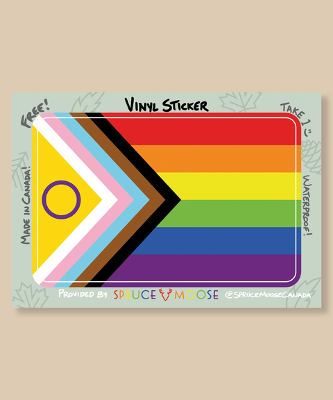 Pride Vinyl Sticker - FREE - limit of 2 per order