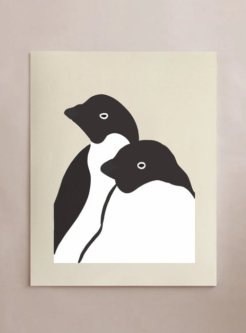 Adélie Penguins Print