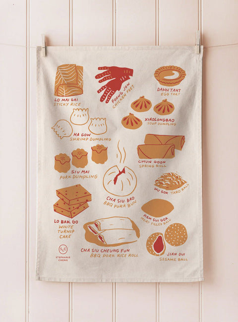 Dim Sum Tea Towel