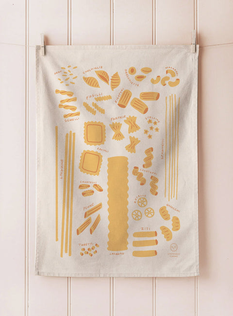Pasta Tea Towel