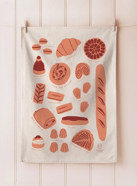 Pastry Tea Towel