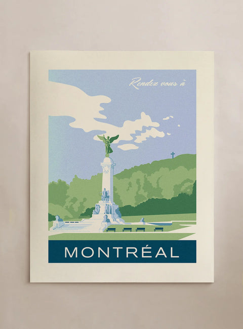 Travel Montreal Print