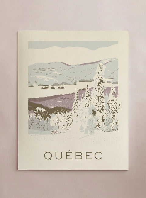 Travel Quebec Print