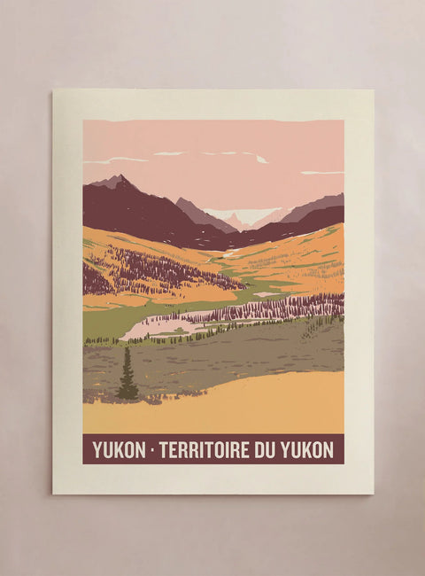 Travel Yukon Print