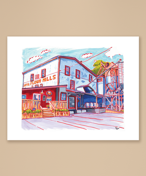Arva Mills Print