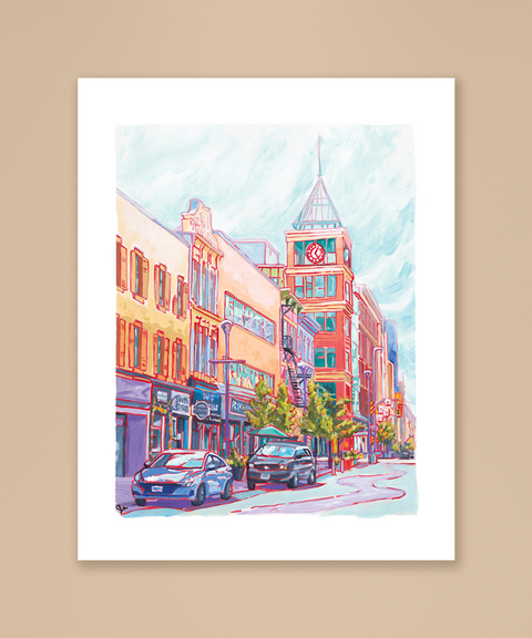 Market Tower Print