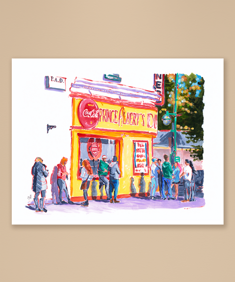 Prince Al’s Lineup Print