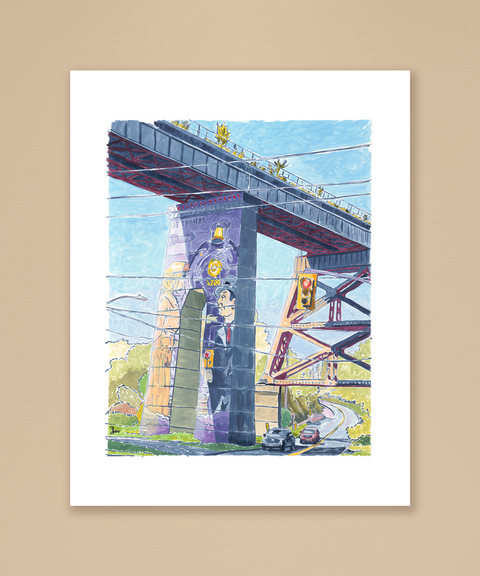 St. Thomas Elevated Park Bridge Print
