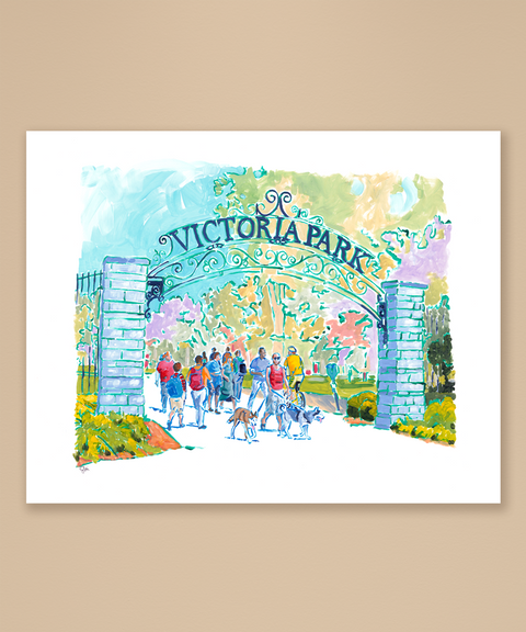 Victoria Park Print