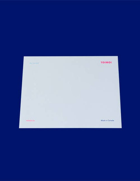 Arc-en-ciel Rainbow Letterpress Card