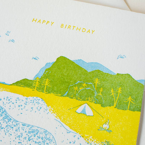 Beachy Birthday Card