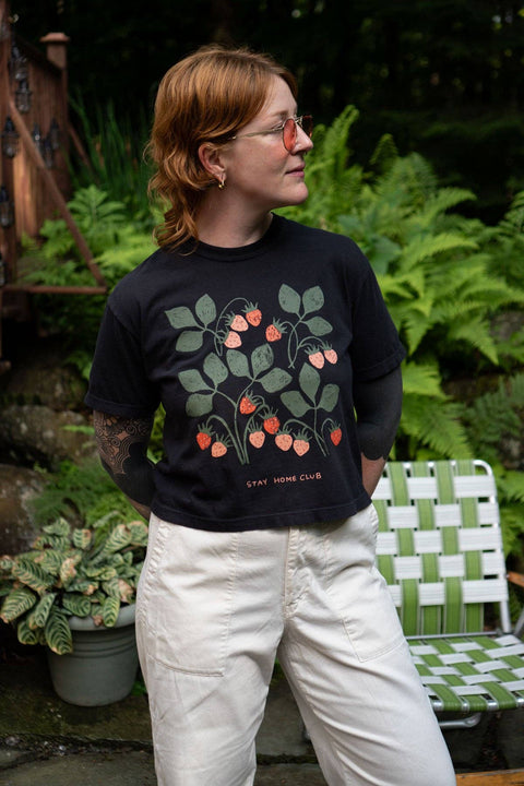 Fruits 1858 Boxy Tee - Black