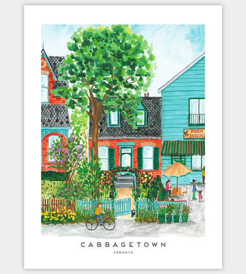 Toronto's Cabbagetown Print
