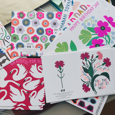 Grateful for You Swans Card