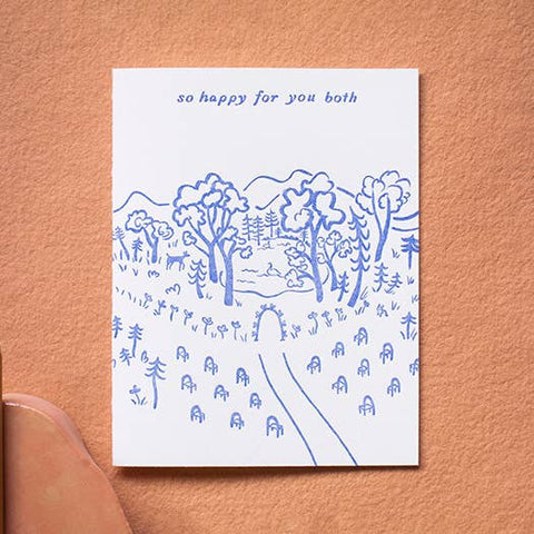 Wedding Pond Card
