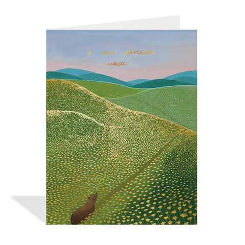 New Adventure Bear Card