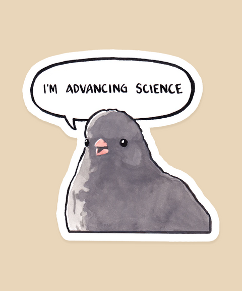 I'm Advancing Science Sticker
