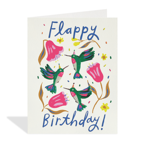 Flappy Birthday Card