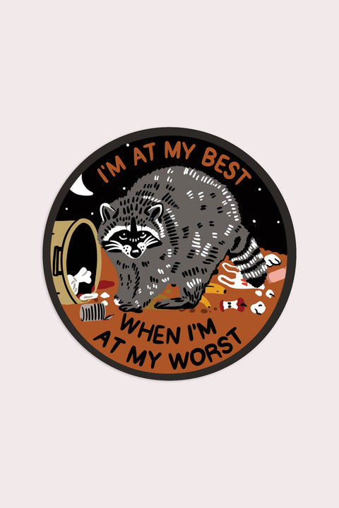 At My Best Sticker