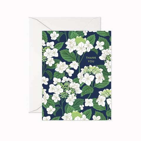 Thank You Hydrangeas Card