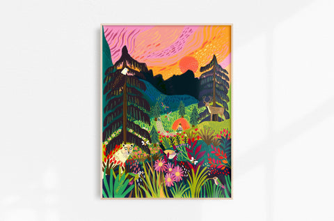 Manning Park Art Print