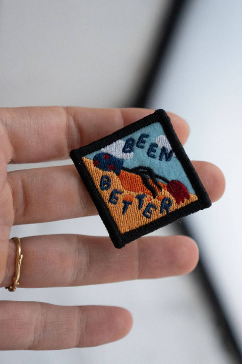 Been Better (Vase) Mini Felt Sticky Patch