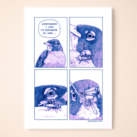 Reminder Comic Print