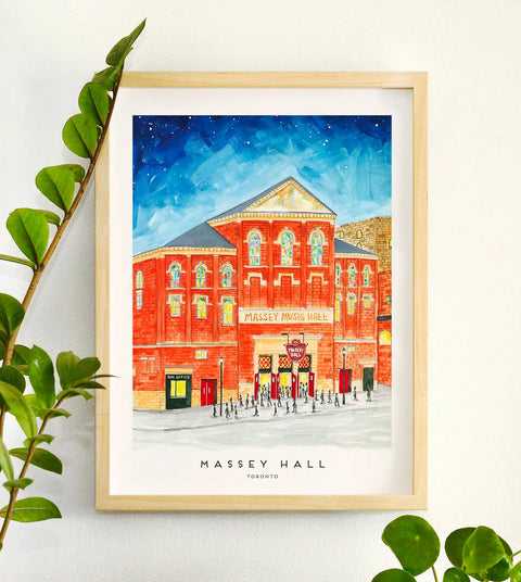 Toronto's Massey Hall Print