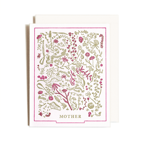 Botanical Mother Card