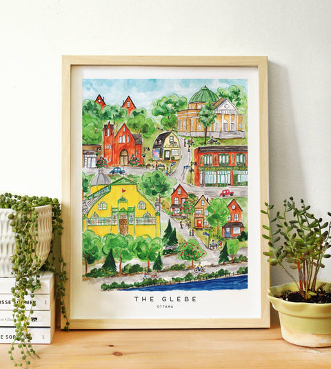 Ottawa's The Glebe Print