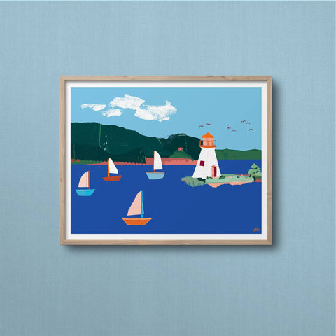 Kidston Island Lighthouse Print