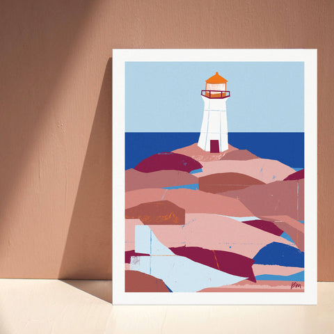 Peggy’s Cove Lighthouse Print