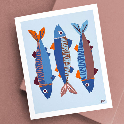 Mackerel Print