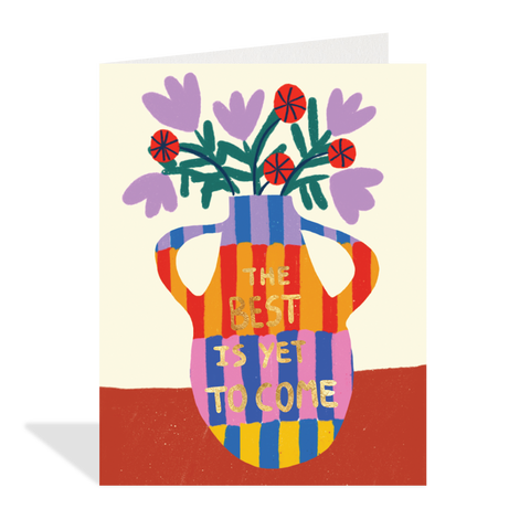The Best Vase Card