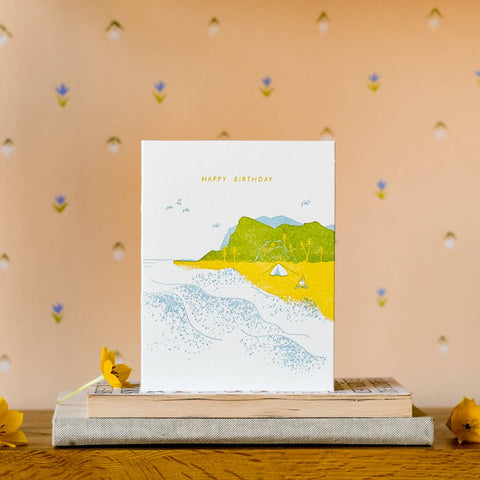 Beachy Birthday Card