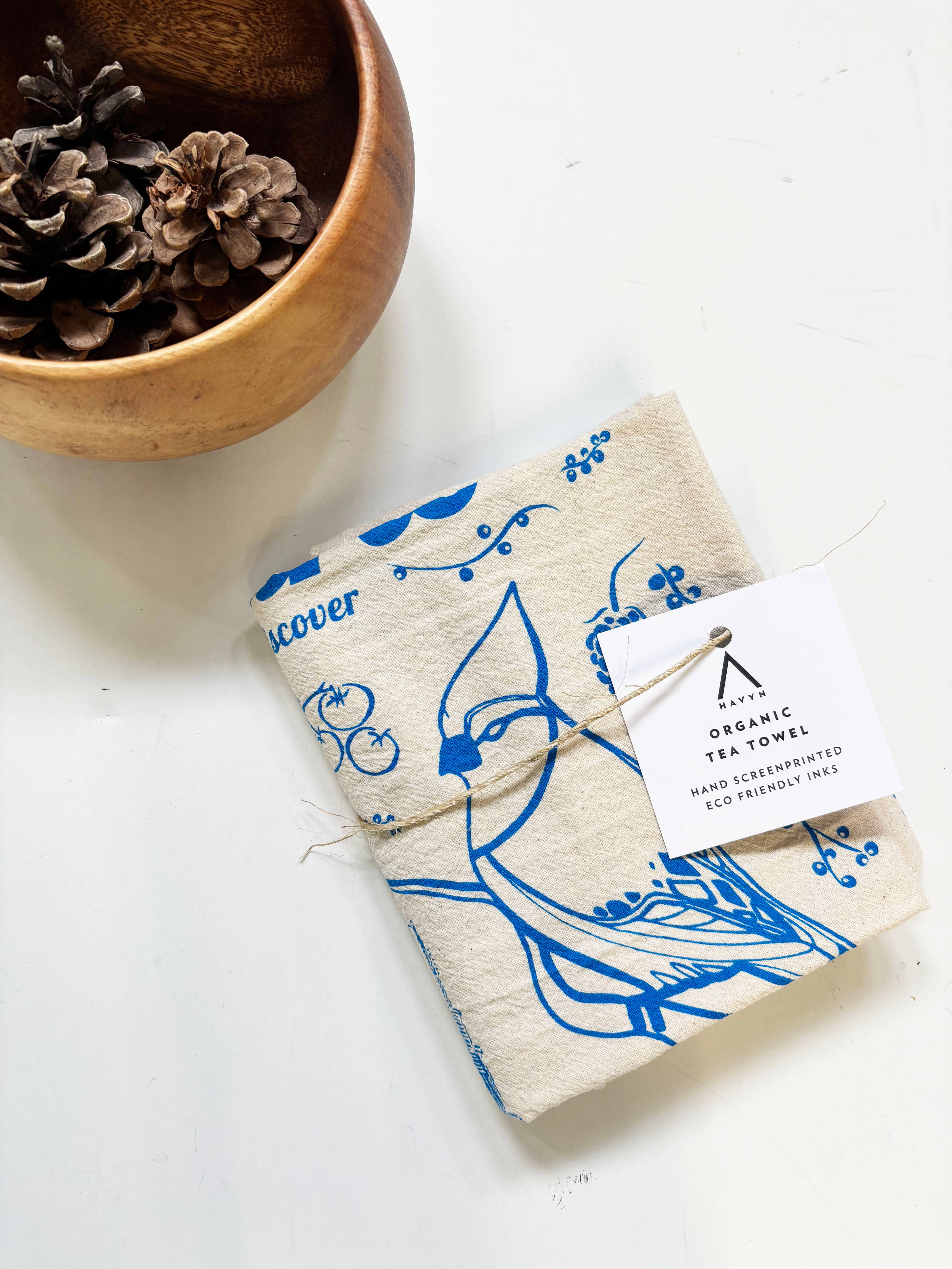 Ontario Organic Tea Towel – Spruce Moose