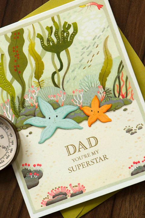 Father's Day Starfish Card
