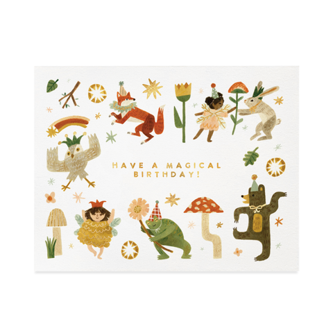 Whimsical Birthday Card