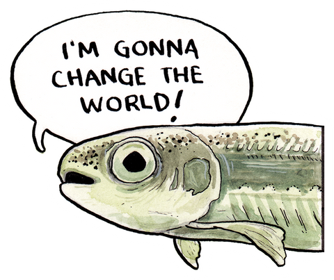 I'm Gonna Change The World Sticker