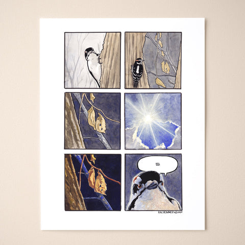 Solar Flair Comic Print